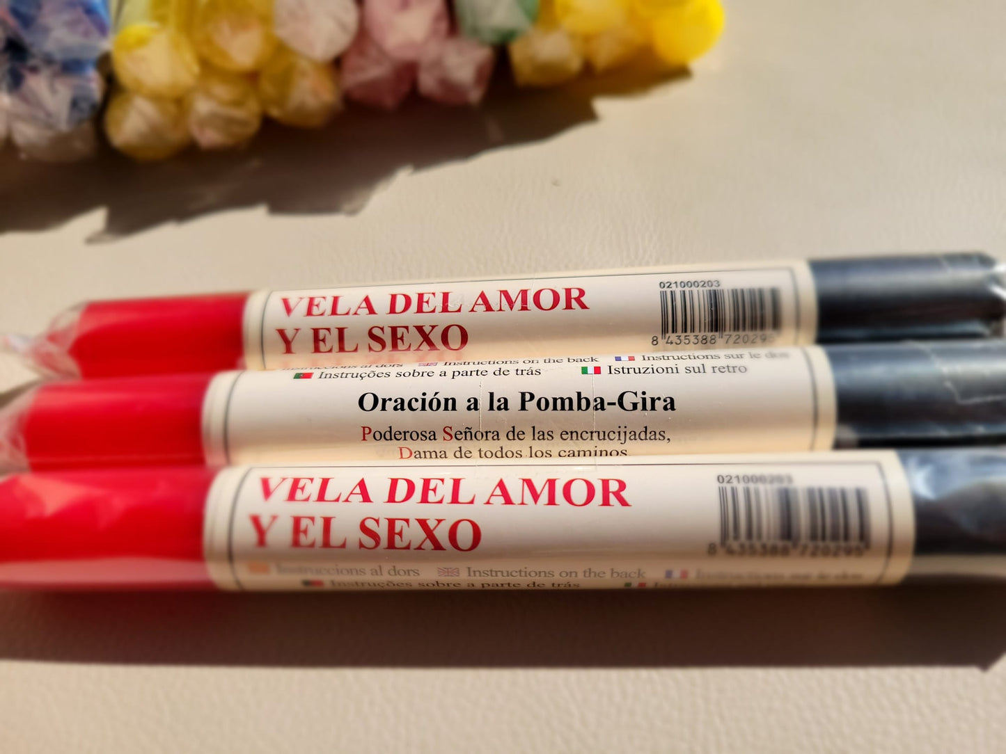 Vela para el amor y el sexo